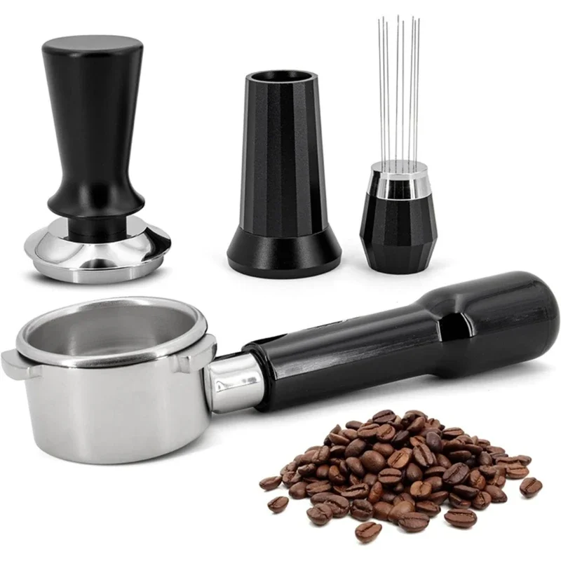 

Versatile Coffee Press Coffee Portafilter Coffee Tamper Coffee Needle Stirrer Coffee Tools Perfect Gift for Coffee Lover
