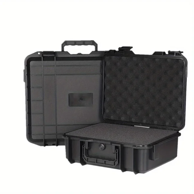 Estuche de transporte duro impermeable, caja de herramientas con esponja precortada, caja de almacenamiento, Protector de seguridad, organizador, caja de Hardware resistente a impactos