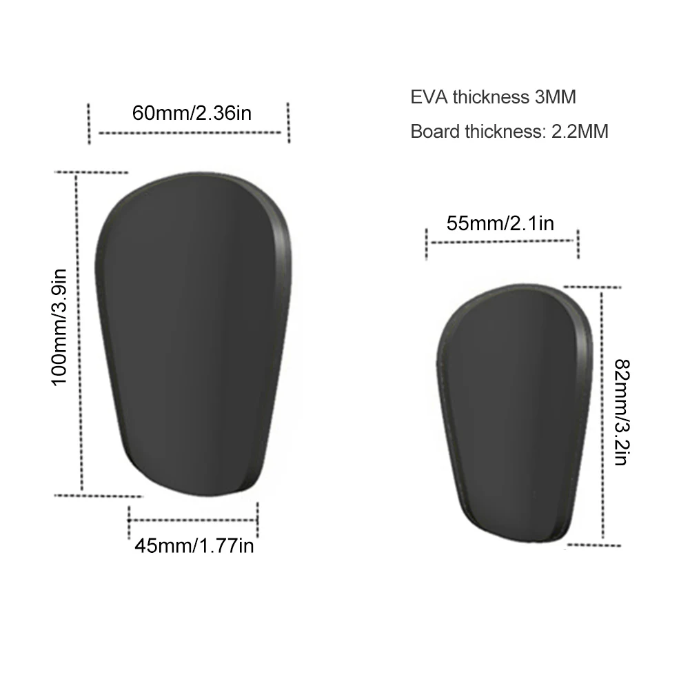 Wear-Resistant Shock Absorbing Soccer Shin Guards - Mini Football Leg Protectors