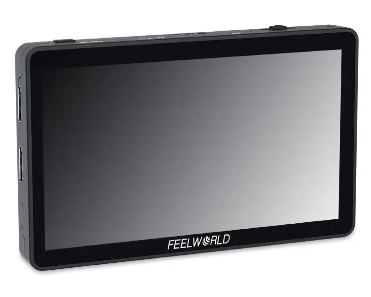 DSLR Field Monitor Portable Monitor FEELWORLD F6 PLUS V2 4K 6 Inch on Camera Monitor 3D LUT Touch Screen IPS FHD 1920x1080 Video Camera