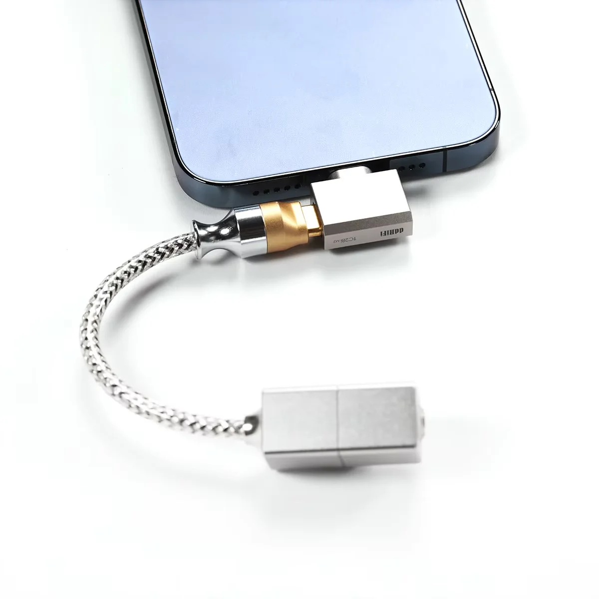 DD ddHiFi All-New TC28i M2 Light-ning to USB-C OTG Adapter Converting Devices With USB-C Connectors to Light-ning usb adapter converter