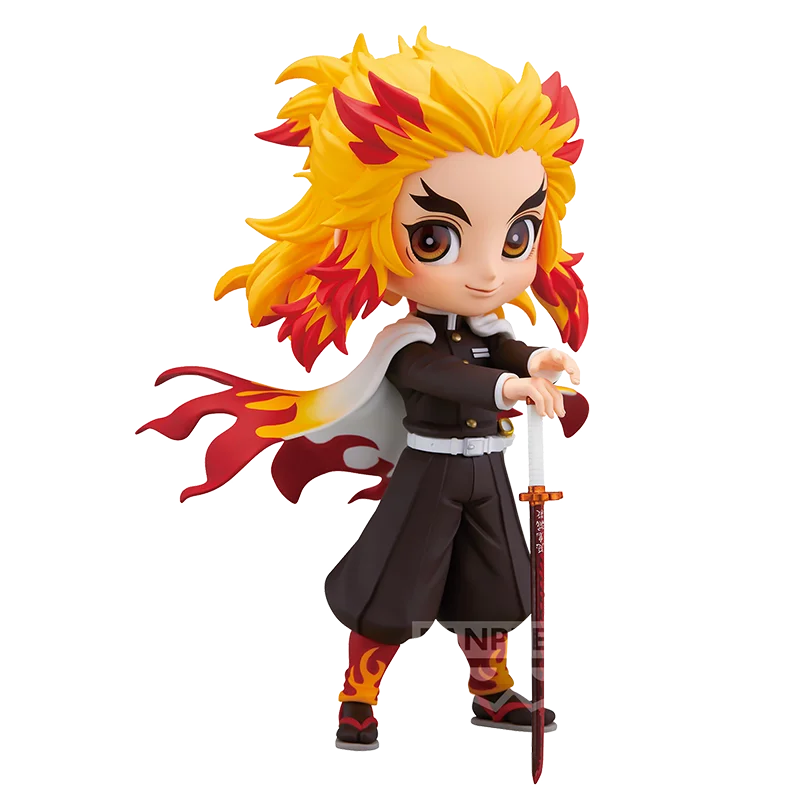 

Genuine Original Q Posket Rengoku Kyoujurou A Anime Action Figures Collectible Model Ornaments Toys Gift for Children
