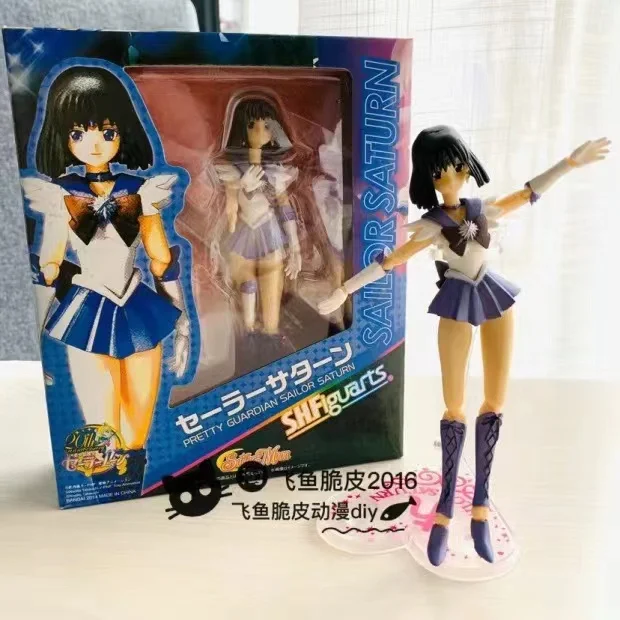 15cm Anime Sailor Moon SHF Tsukino Usagi PVC Figure Doll