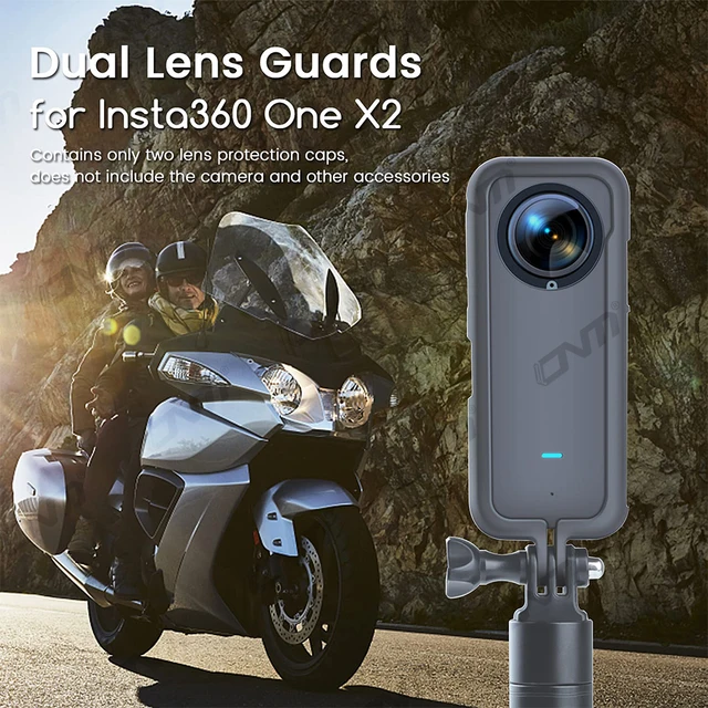 Protezioni Lenti Per Action Camera 360 ONE X2 - Doppia Lente Anti-graffio E Urti