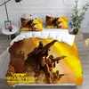 3D HELLDIVERS 2 Bedding Sets Comforter Quilt Bed Cover Duvet Cover Pillow Case Sets Kids Adult Size For Home Textiles 1
