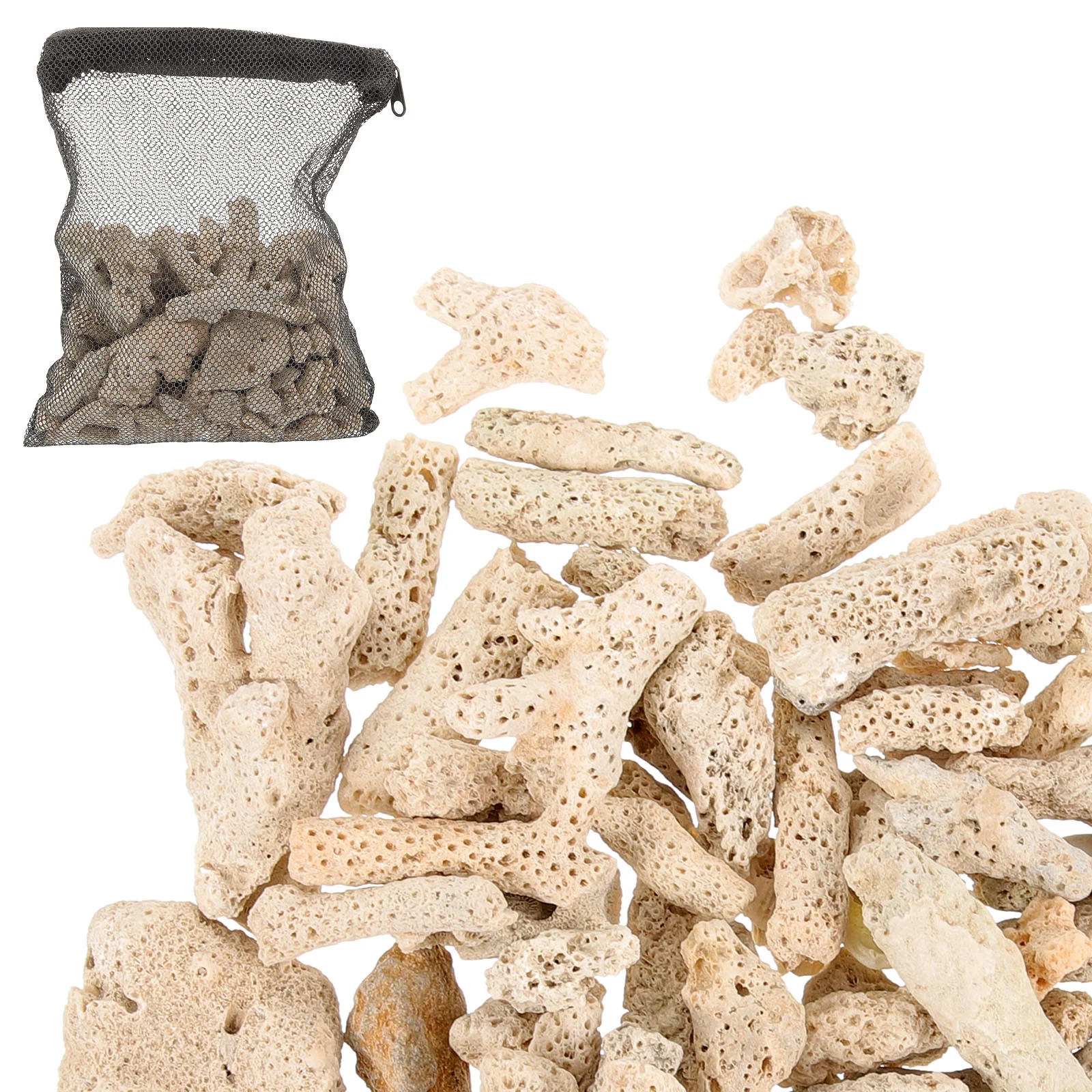 

Fish Tank Coral Filter Biological Media Strainers Aquarium Accessories Material