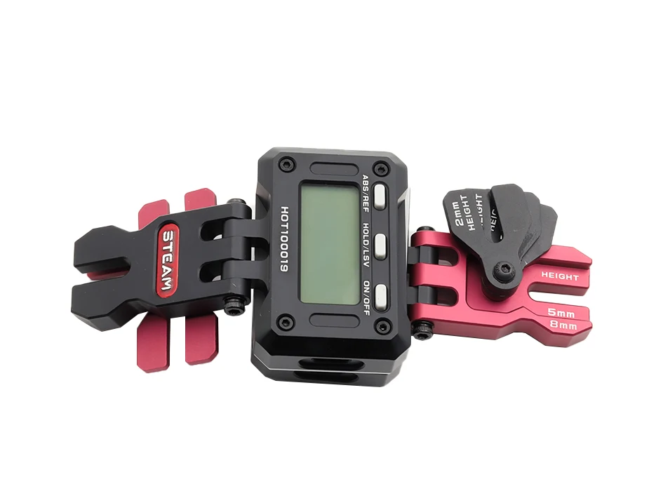 Jauge de Pas Métallique Rechargeable pour Hélicoptère RC 200-700