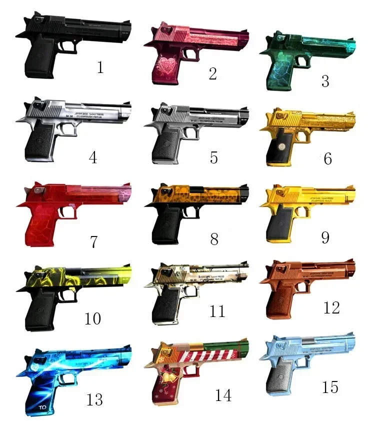 Desert Eagle Gun Paper Model Weapon Firearms 3D Hand-made Drawings Toys 3d paper model,military gun toy