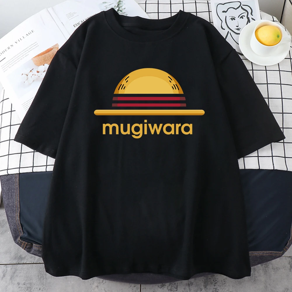 One Piece T-shirt Mugiwara Hat