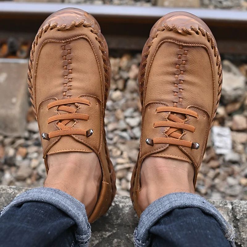 Freizeitschuhe für Herren, Herren-Turnschuhe, Laufschuhe, Wanderschuhe, leichte Turnschuhe, Sport, Outdoor, atmungsaktiv
_voghion.com