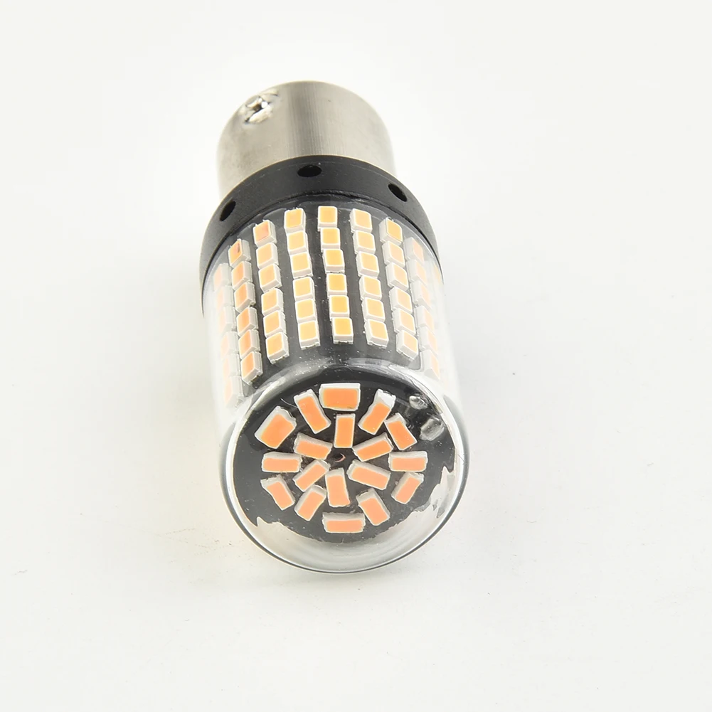 PY21W 5009 BAU15S 7507 Led-lampen Led CanBus Lampe Für Blinker Licht Reverse Rücklicht Bernstein Blinker 144SMD Vollständig Dekodiert – Detail 6