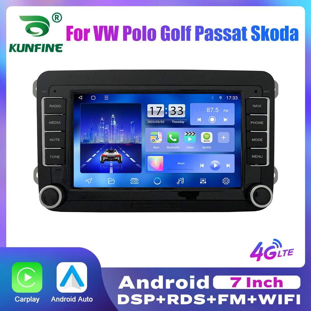 

7Inch 2Din Android Octa Core Car Radio Stereo For VW Polo Golf Passat Skoda octavia Screen Car Multimedia Player GPS BT Carplay