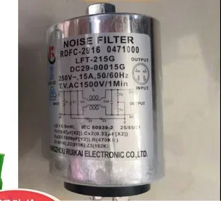 Filtro Capacitor Samsung Drum Washer Dc2900015g Rdfc2916 Ww80k5210vx