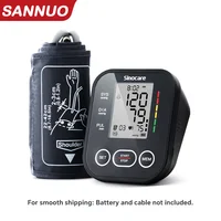 Sinocare Blood Pressure Monitor Digital Sphygmomanometer Automatic Tensiometer Tonometer Home Medical Use Heart Rate Pulse Meter