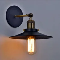 American industrial style wall lamp staircase hallway bedside wall lamp Retro decorative wall light iron wall lamp 1