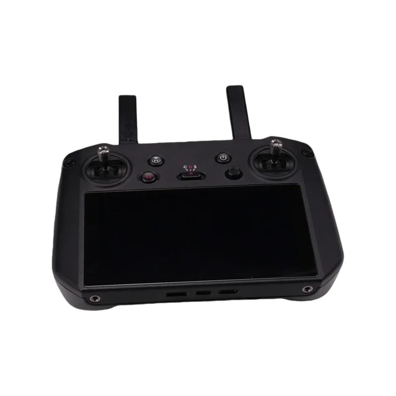 Détail de l'écran 5.5 pouces 1080p de la télécommande RC Pro DJI d'occasion, affichant une carte de vol