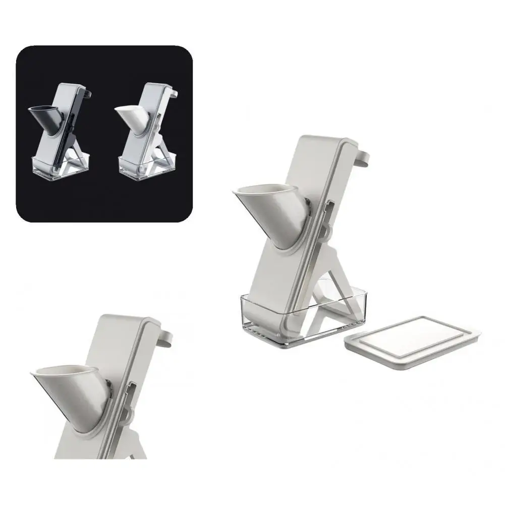 1 Set Excellent Fruit Slicer Durable Vegetable Chopper Adjustable Thickness Convenient Grater Food Slicing Machine |