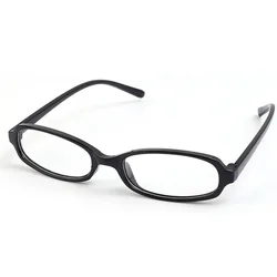 Vintage-Inspired Retro Oval Square Glasses with Colorful Frames and Anti-Blue Light Lenses for Stylish Eye Protection (Black square)