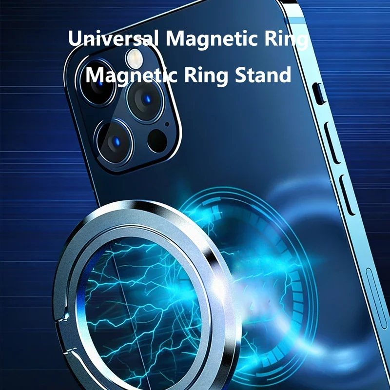 Magnetic 360° Rotatable Phone Grip and Kickstand