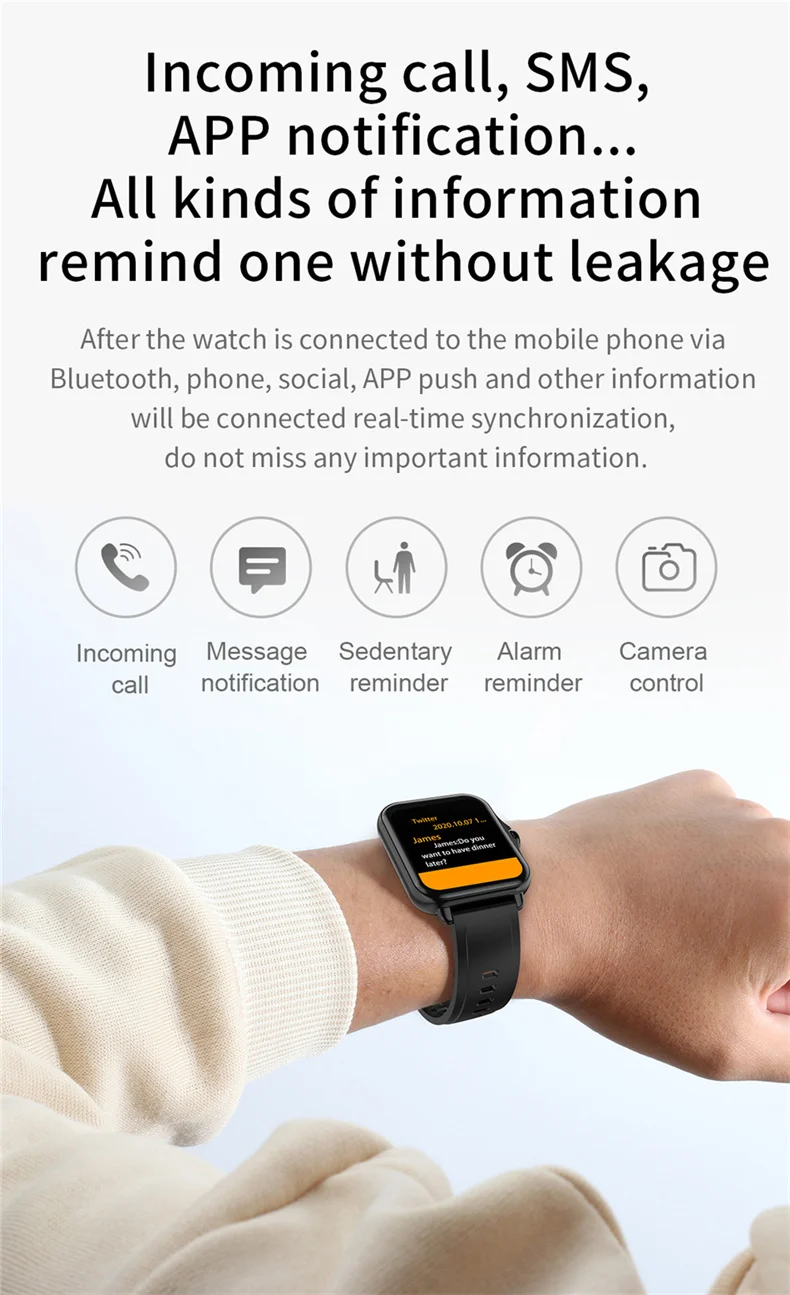 ECG Smart Watch Men Women Touch Clock Screen Sport Fitness Heart Rate Bluetooth Call Women Watch Compatible with ios For Xiaomi