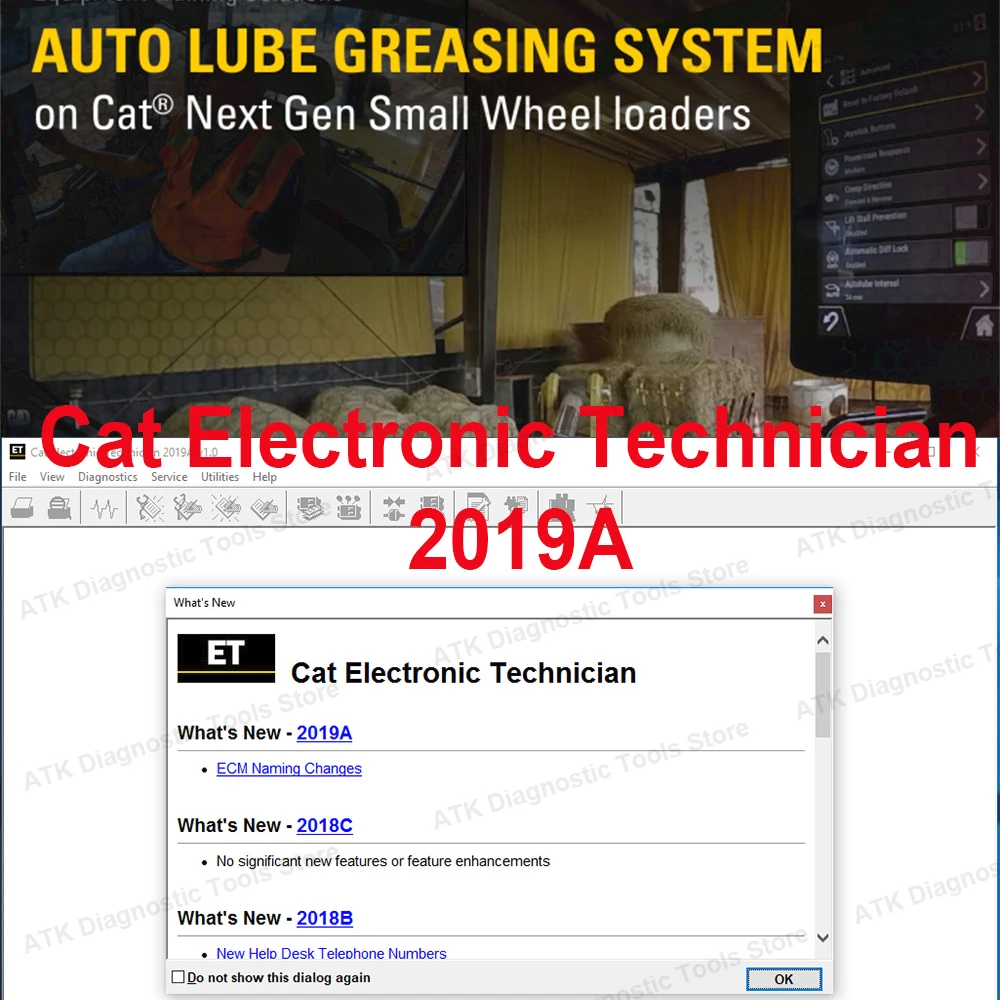 

Diagnostic Software 2023A For red Cat ET 2019A Electronic Technician and for Perkins EST 2019A Electronic Service Tool