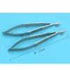 Ophthalmic Corneal Scissors Angle Microsurgical Stainless Steel Curved Straight pointed 12/14/16cm Hand Surgical Scissors ﻿ 4