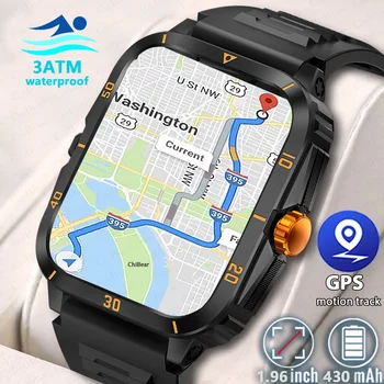 안드로이드 IOS 용 실외 GPS 스마트워치 맨 1.95