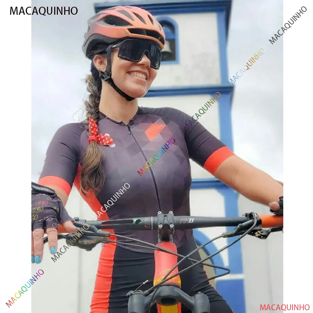 

Monkey Brazil Women's Jumpsuit Cycling Overalls Sale Free Shipping Summer Bike Clothes Set Macaquinho Ciclismo