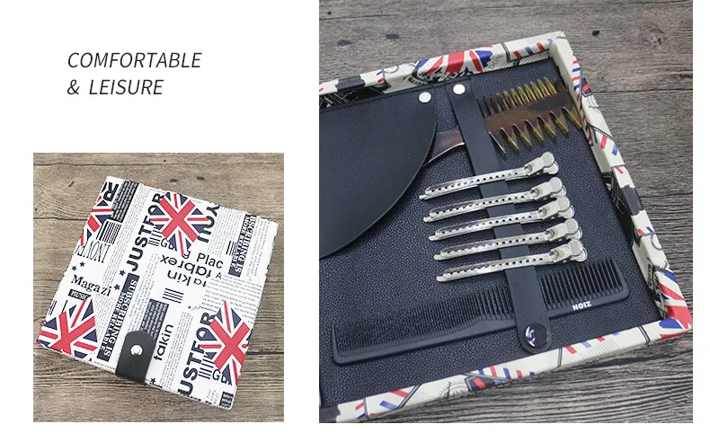 Salão de Beleza Caixa de Ferramentas Bolsa de Cabeleireiro Barbeiro Acessórios Atorage Case Transporte Clippers Tesoura Pentes Ferramenta Viagem Organizador Mala 6 Computers & Electronics