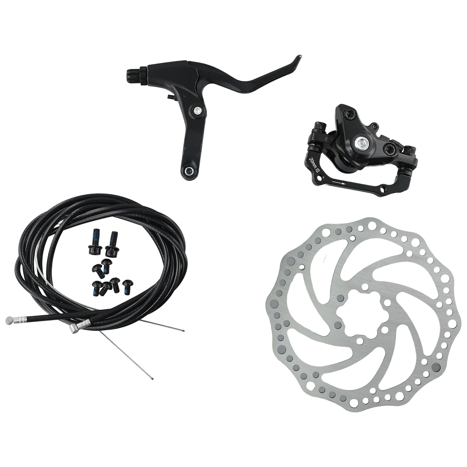 

Front & Rear With 160mm Rotors Alloy A/B column universal Disc brakes Bike Bicycle Mechanical Accessaries Mountain