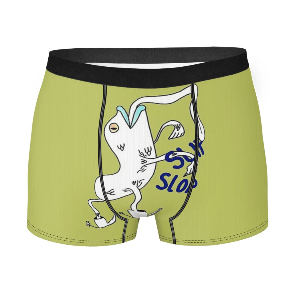 

Fish Lick Mouth Sexy Underpants Homme Panties Man Underwear Sexy Shorts Boxer Briefs
