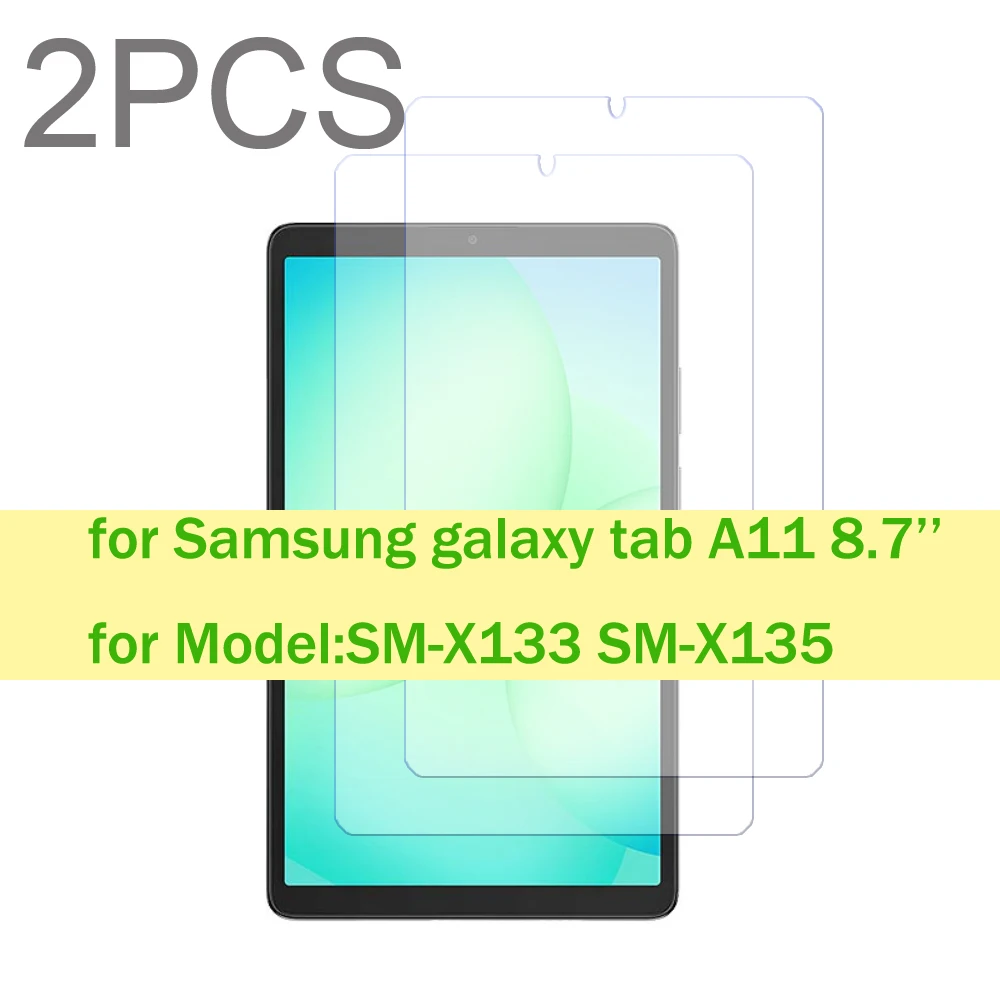 Premium HD Clear Tempered Glass Screen Protector 2-Pack