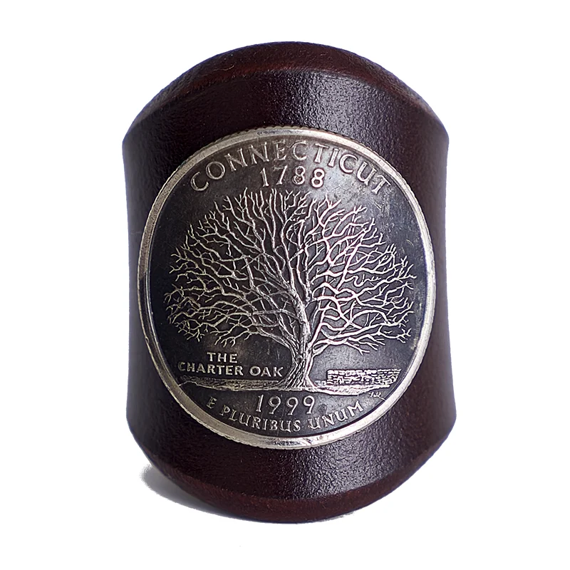 25 cent tree of life vintage tea (distressed finish)
