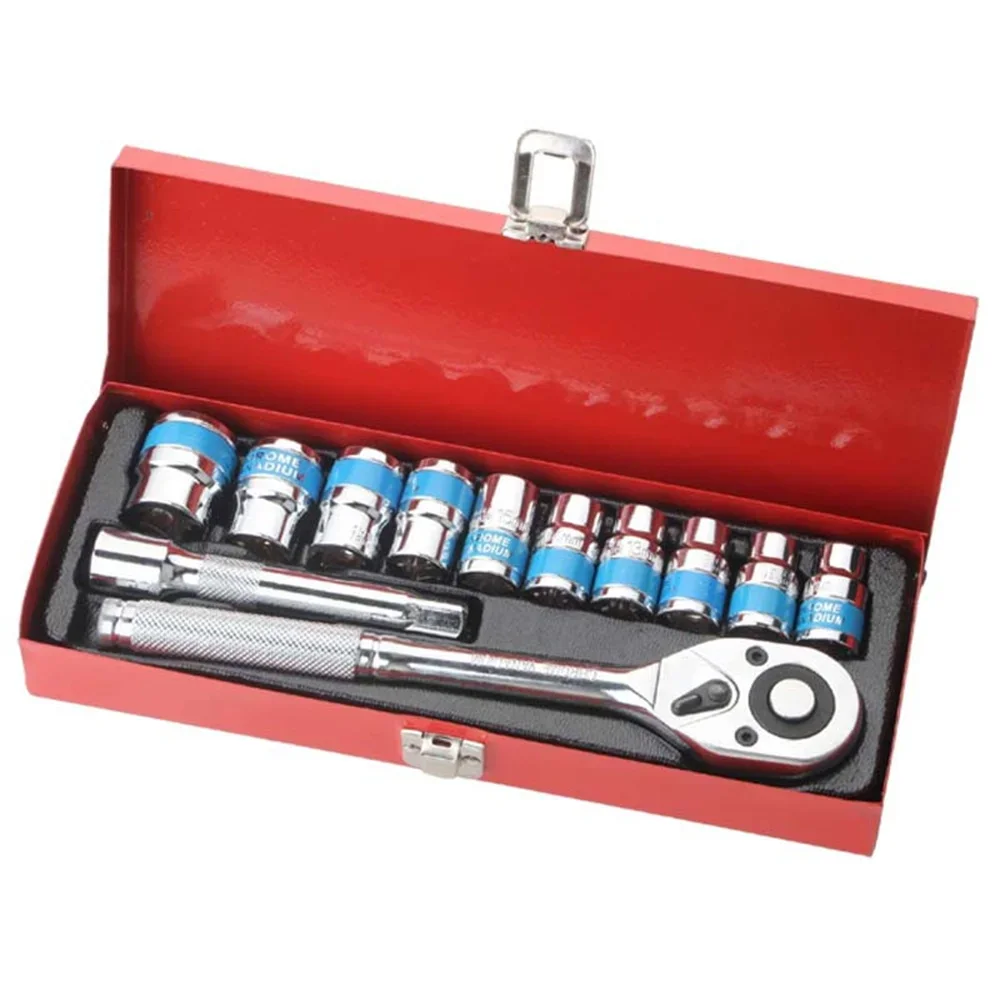 12PC Ratchet Wrench Socket Set 1/2?