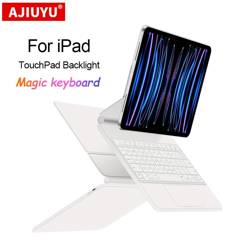 Magic Keyboard para Ipad Pro Ipad Pro 11 12.9 m1 m2 20232023 Air Air5 Air4 Case Ipad 10 10th Gen Touchpad Folio Keyboard
