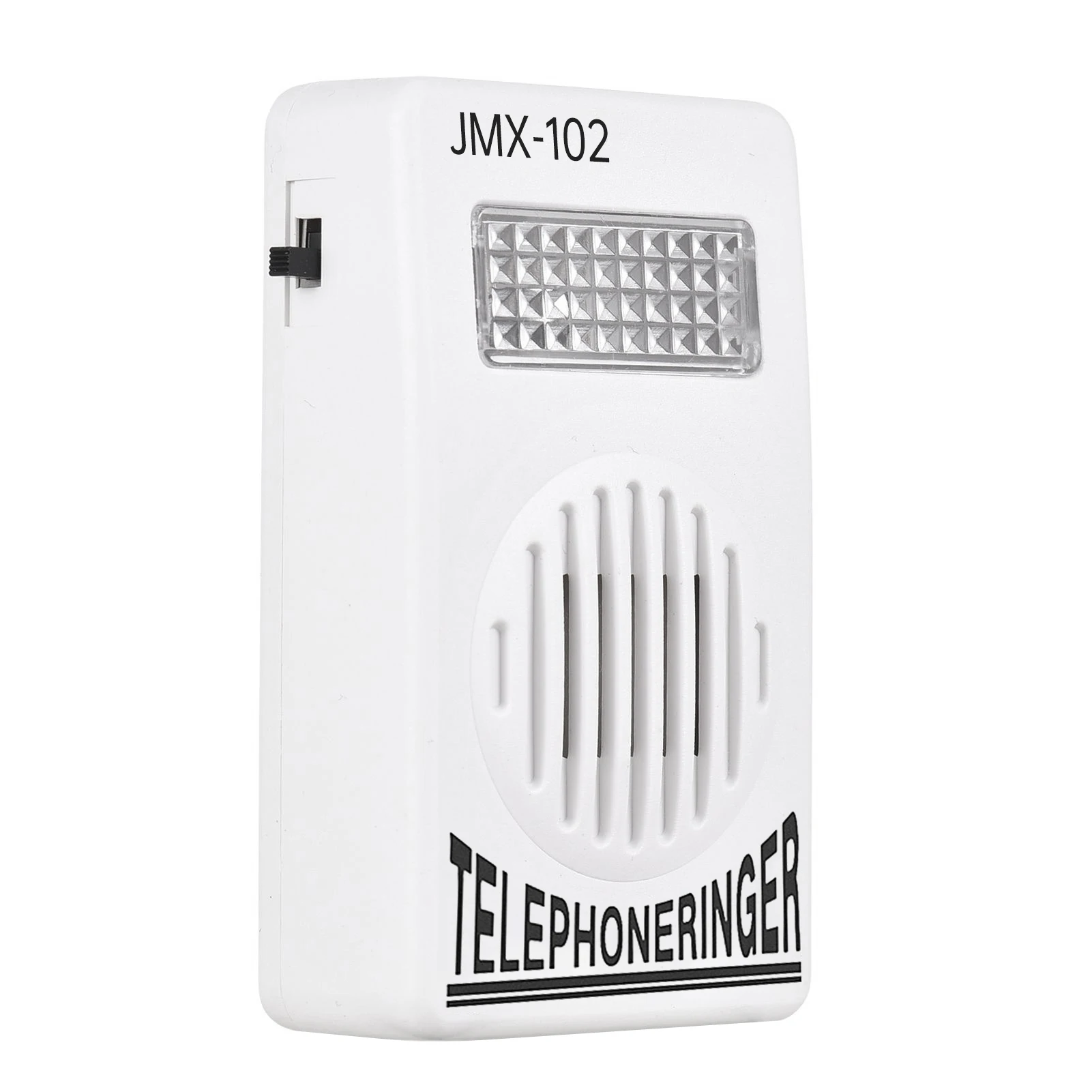 Phone Ringer Flasher Loud Telephone Ringer 70db Amplifier Ringing Help Strobe Light Bell ...