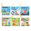 Visual Stimulus Cloth Book Montessori Early Educational Toys Kids Cartoon Toddlers Activity Fabric Books For Babies Gift 6