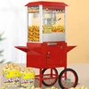 220V 1450W Commercial Popcorn Machine Tempered Glass Belt Cart Movie Theater KTV Luxury Pipoqueira Electric Roof Pop Corn Maker 5