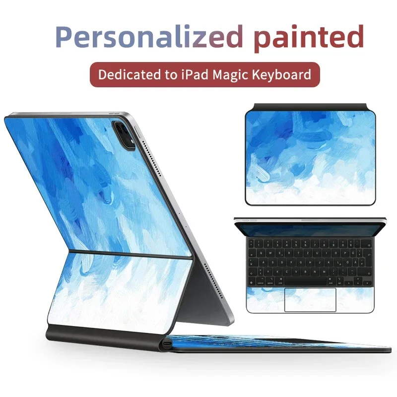 Film for Magic Keyboard Skin Sticker Ipad Pro6 11/ Ipad 12.9 Inch Sticker Protective Cover Keyboard Cover 4 keyboard stickers keyboard cover