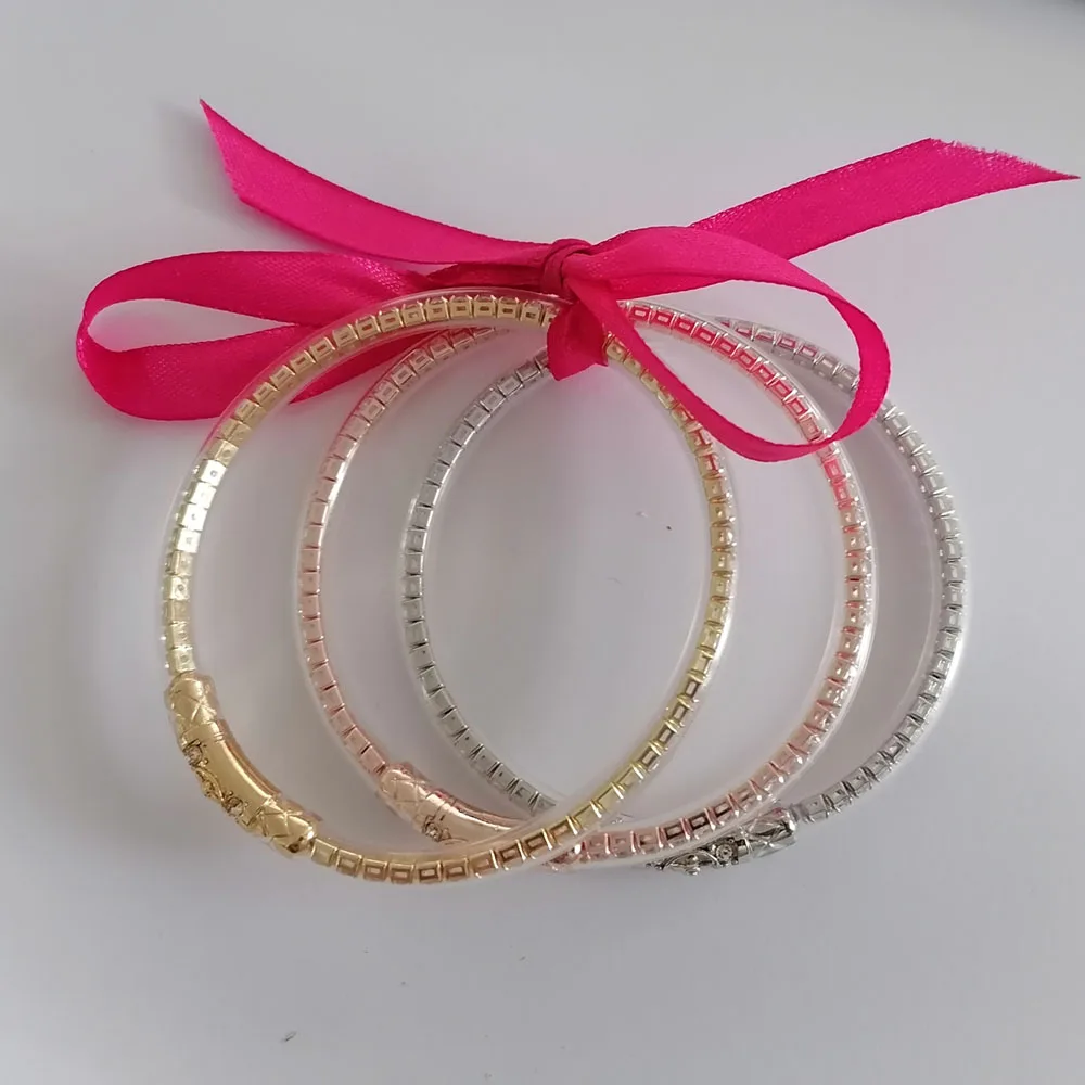 Glitter Jelly Wrist Bangle Set For Women, Filled With Silicone Buddha Girls  Bracelets From Tarikblack, $11.02 | DHgate.Com