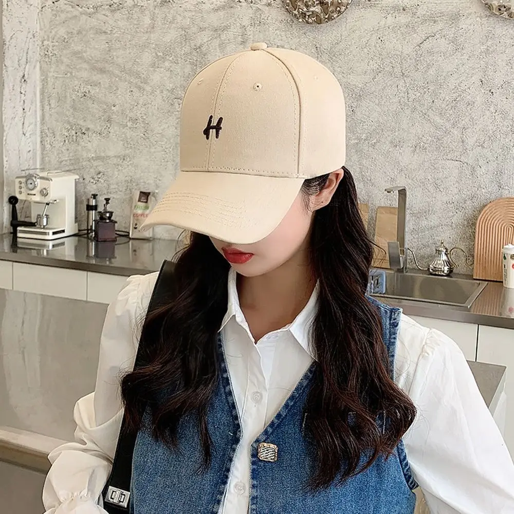 

Casual Outdoor Sports Trendy Cotton Letter Hip-Hop Women Baseball Cap Korean Snapback Sunhat Sport Caps Embroidery