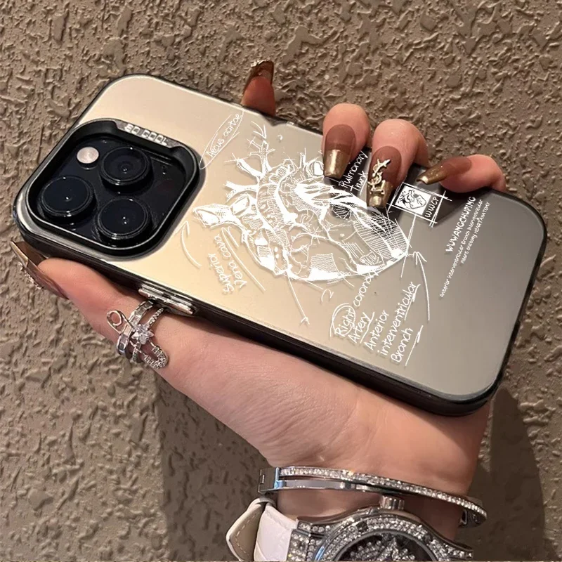 Stylish Heart Design PC Case with Enhanced Protection