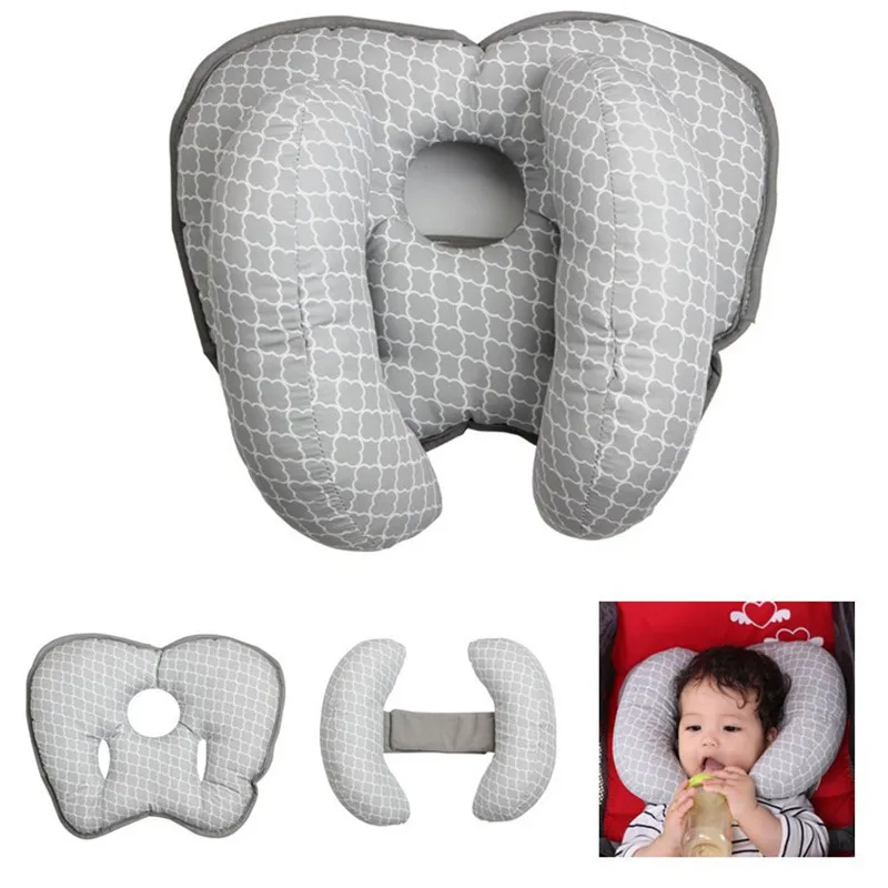 Baby Pillow Protective Travel Car Seat Head Neck Support Pillows Newborn Children U Shape Headrest Toddler Cushion 0-3 Years 2