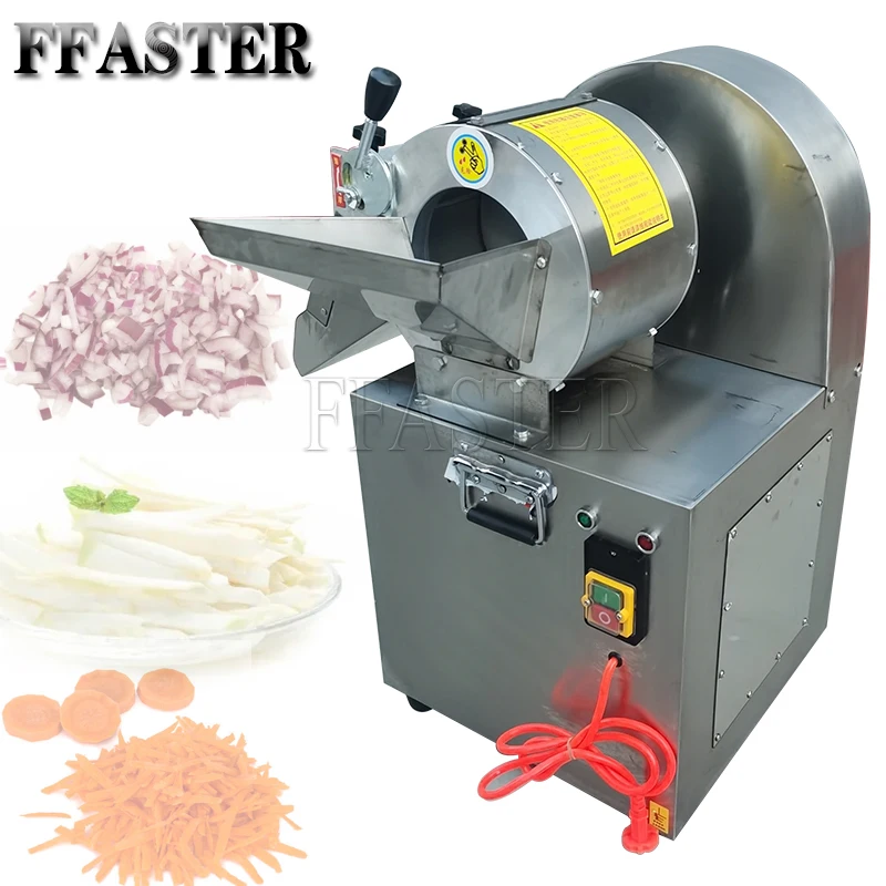 

Vegetable Cutter Commercial Multi-functional Sweet potato Ginger Hawthorn Electric Slicer Cheese Shredder Dicer Radish Slitter