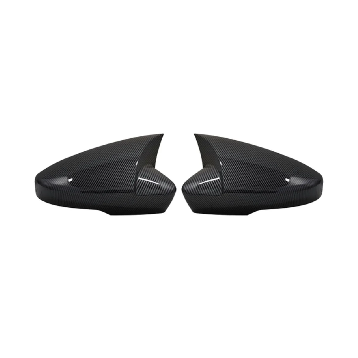 Car Rearview Mirror Covers Side Wing Mirror Caps for Skoda Octavia Mk3 A7 5E 2013-(Carbon)
