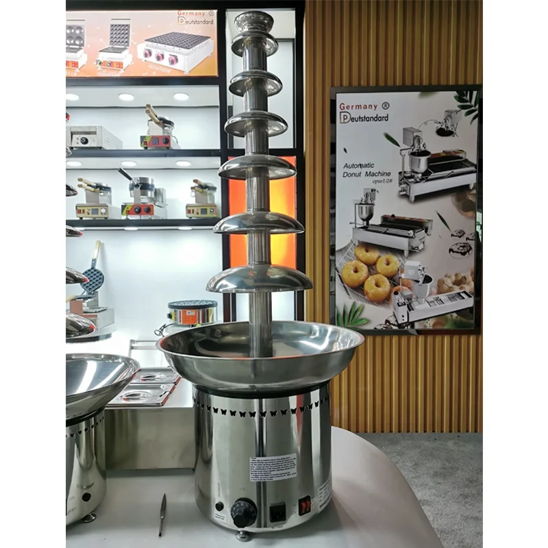 

7 Tier Electric Commercial Chocolate Fondue Fountain