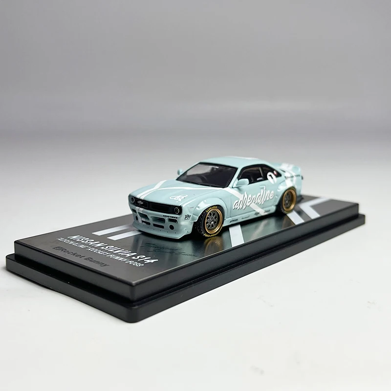 INNO 1/64 NISSAN SILVIA S14 ADRENALINE Rocket Bunny Diecast Model Car