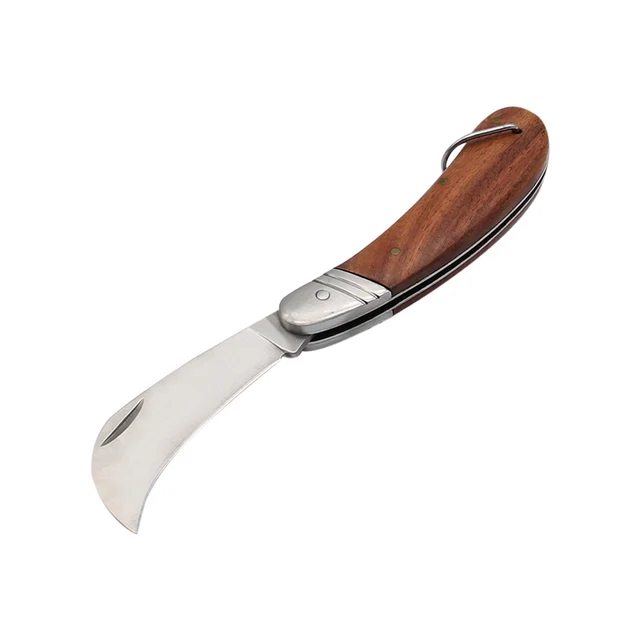 Foldable Grafting Cutter Gardening Pruning Knife Tools Bonsai Grafting Pruning Hand Cutting Garden Pruning Seedling Tree Knife 5