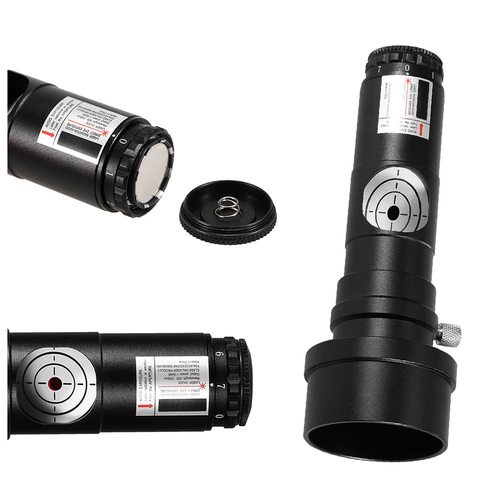 KKMOON 1.25IN Telescope Collimator Adapter Reflector Telescope SCA Laser Collimation 7 Brightness Level Astronomical Telescope 3