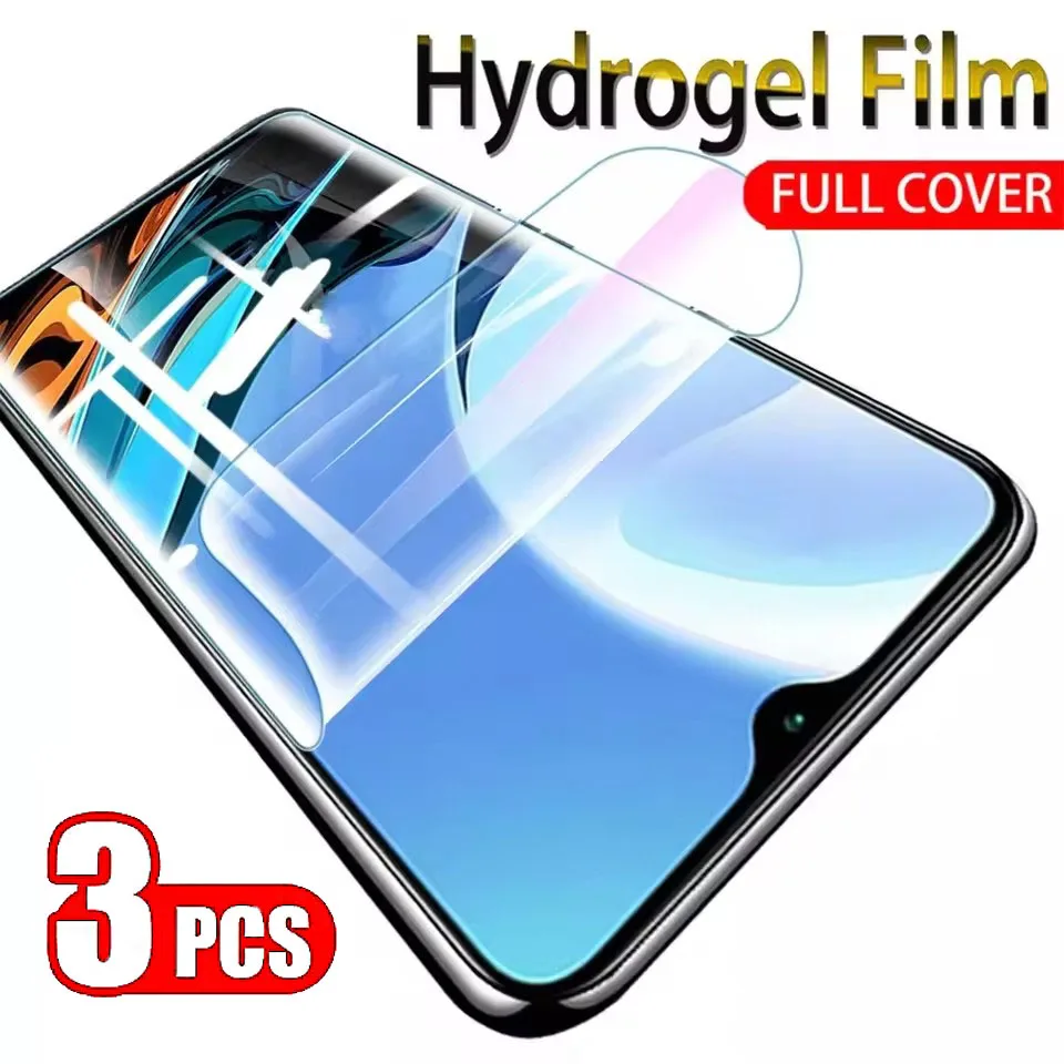 Triple Pack Hydrogel Screen Protector Film